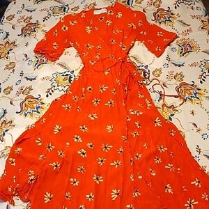 Anthropologie Sz 4 Wrap Dress